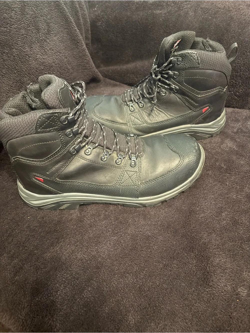 Red Wing Tradesman 6” Zip Waterproof Composite Safety Toe Boots Mens 13 EE 6617